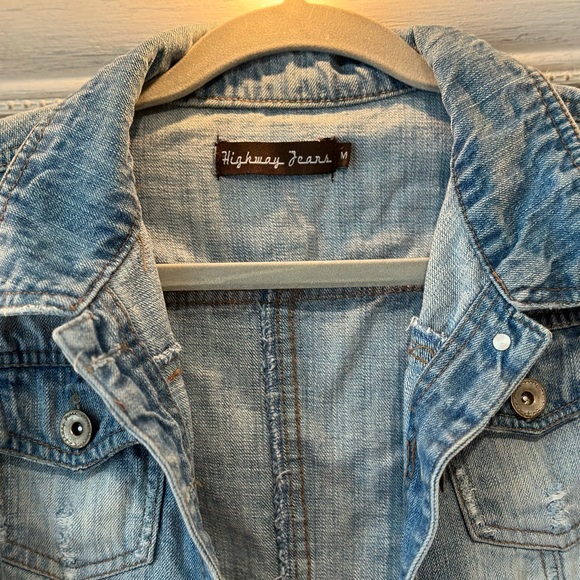 Highway Jeans Size Medium Denim Jacket - Picture 10 of 10